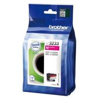 Inktcartridge Brother LC-3233M rood