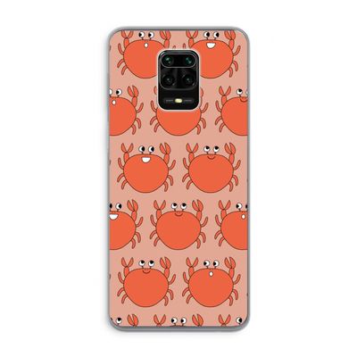 Krab: Xiaomi Redmi Note 9 Pro Transparant Hoesje