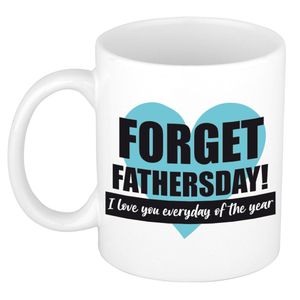 Forget Fathers day kado mok / beker voor Vaderdag / verjaardag