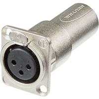 Neutrik NA3FDM XLR-adapter XLR-bus - XLR-stekker Inhoud: 1 stuk(s) - thumbnail