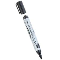 Whiteboard marker/stift - zwart - uitwisbaar - kantoor/school artikelen