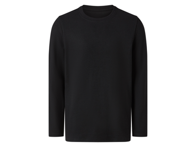 esmara Men Heren shirt (Zwart, S)