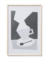 HEMA Fotolijst 40x60cm notenkleur massief hout hout (hout)