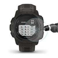 ENKAY Hat-Prins 0.2mm 9H 2.15D gebogen rand van gehard glas Film voor Garmin Instinct intelligente horloge sport