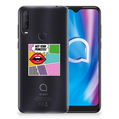 Alcatel 1S (2020) | Sillicone Back Cover | Popart Princess Alcatel 1S (2020) | Sillicone Back Cover | Popart Princess