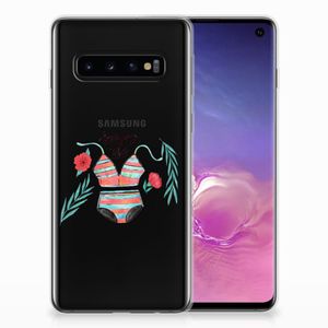 Samsung Galaxy S10 Telefoonhoesje met Naam Boho Summer