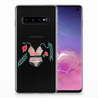 Samsung Galaxy S10 Telefoonhoesje met Naam Boho Summer - thumbnail