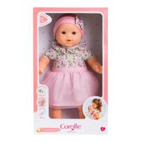 Corolle grote babypop met bloemetjes, 36cm