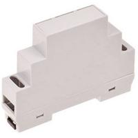 TRU COMPONENTS TC-7910912 DIN-rail-behuizing 17 x 90 x 65 ABS-V0 Grijs 1 stuk(s)