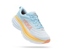 Hoka Bondi 8 hardloopschoenen lichtblauw dames 38 2-3