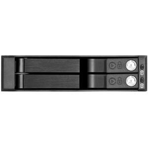 Silverstone SST-FS202B drive bay panel Zwart