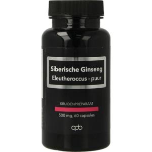 Apb Holland Siberische ginseng/eleutherococcus 500mg
