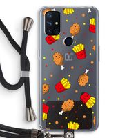 Chicken 'n Fries: OnePlus Nord N10 5G Transparant Hoesje met koord