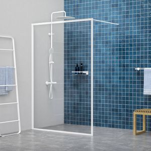 Sealskin Contour inloopdouche incl. antikalk 120x200cm mat wit