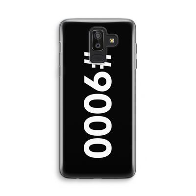 #9000: Samsung Galaxy J8 (2018) Transparant Hoesje