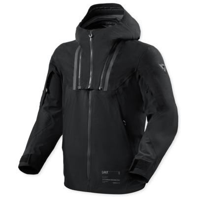 REV'IT! Component 3 H2O Jacket, Textiel motorjas heren, Zwart