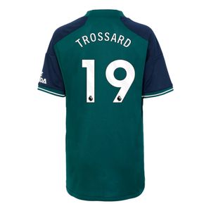 adidas Arsenal Trossard 19 3e Shirt 2023-2024 Kids