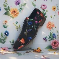 Velour Flora Lureaux - Handgemaakte Nette Schoenen Voor Heren