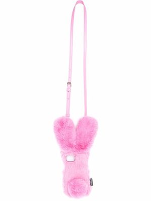 Balenciaga coque d'iPhone 12/12 Pro Bunny - Rose