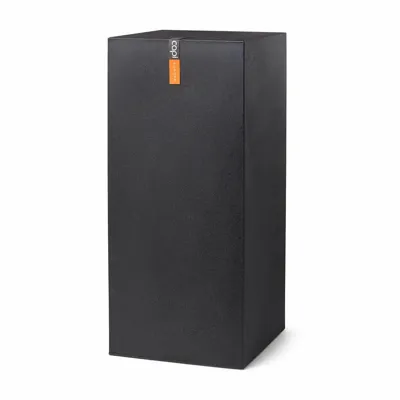 Pilaar Smooth NL l36xb36xh79 zwart Pilaar Smooth NL l36xb36xh79 zwart