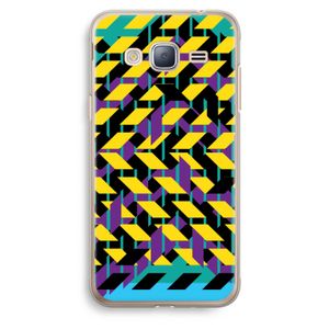 Skew Bee 3: Samsung Galaxy J3 (2016) Transparant Hoesje