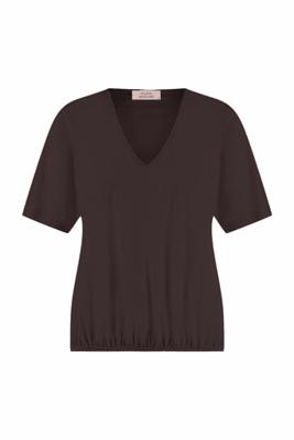 Vicky shirt - espresso - 94755