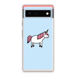 Eenhoorn: Google Pixel 6 Transparant Hoesje