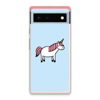 Eenhoorn: Google Pixel 6 Transparant Hoesje