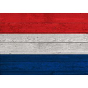 Vintage Nederlandse vlag poster 84 x 59 cm