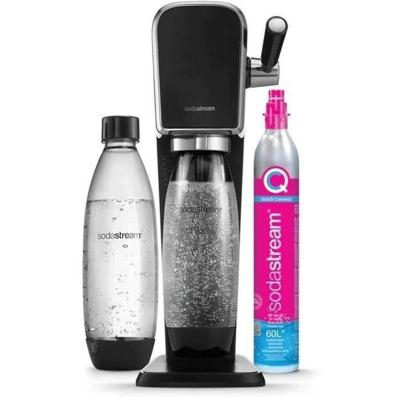 Sodastream Soda Machine - + Sparkling Water Machine Black Art Pack vaatwasser