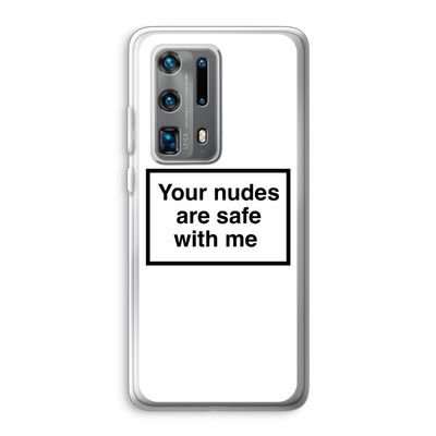 Safe with me: Huawei P40 Pro Plus Transparant Hoesje