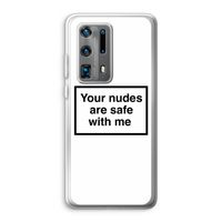 Safe with me: Huawei P40 Pro Plus Transparant Hoesje