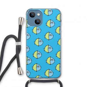 Visjes: iPhone 13 mini Transparant Hoesje met koord