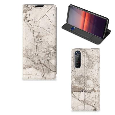 Sony Xperia 5 II | Standcase | Marmer Beige