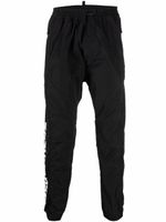 DSQUARED2 pantalon de jogging à logo imprimé - Noir