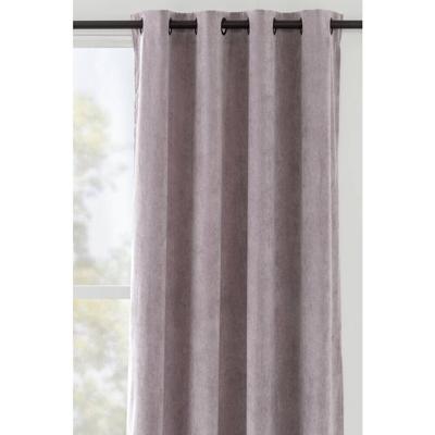 1+1 Gratis Leen Bakker - Gordijn Maya - Oud - 140x280 Cm (1 Stuk) - Polyester - Roze