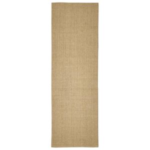 vidaXL Sisalmat voor krabpaal 80x250 cm