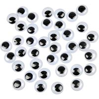 Creativ Company Wiebelogen, niet zelfklevend, d 20 mm, 16 stuk/ 1 doos Creativ Company Wiebelogen, niet zelfklevend, d 20 mm, 16 stuk/ 1 doos
