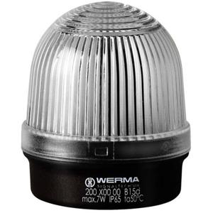 Werma Signaltechnik Signaallamp 200.400.00 200.400.00 Wit Continulicht 12 V/AC, 12 V/DC, 24 V/AC, 24 V/DC, 48 V/AC, 48 V/DC, 110 V/AC, 230 V/AC