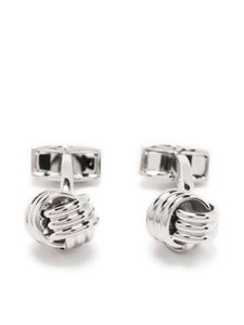 Tateossian boutons de manchette à design torsadé - Argent