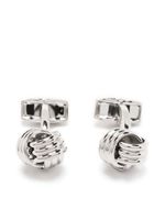 Tateossian boutons de manchette à design torsadé - Argent