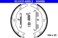 Remschoenset, parkeerrem 03013740052