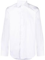 Canali chemise cintrée à boutonnière - Blanc - thumbnail