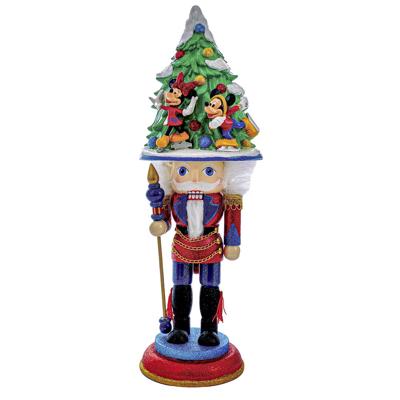 Mickey & Minnie Skating Nutcracker 16.25 Inch - Kurt s adler