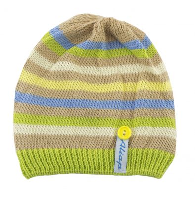 Aliap babymuts gestreept jongens katoen