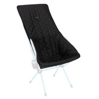 Helinox Quilted Seat Warmer voor Savanna en Playa Chair Zwart - thumbnail