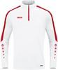 JAKO 8623K Ziptop Power Kids - Wit/Rood - 164