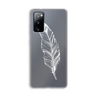 Pluim: Samsung Galaxy S20 FE / S20 FE 5G Transparant Hoesje Pluim: Samsung Galaxy S20 FE / S20 FE 5G Transparant Hoesje