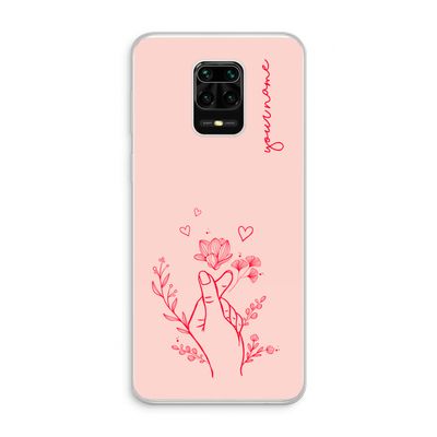Giving Flowers: Xiaomi Redmi Note 10 Lite Transparant Hoesje