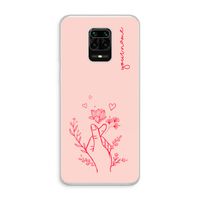 Giving Flowers: Xiaomi Redmi Note 10 Lite Transparant Hoesje